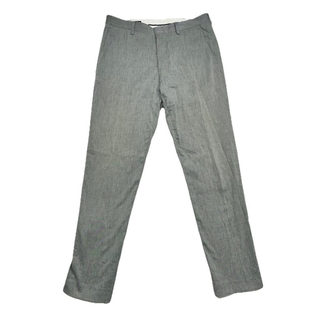 J.Crew Pants Mens Size 31 X 32 Gray Ludlow Slim Fit Cotton Dress Office Attire